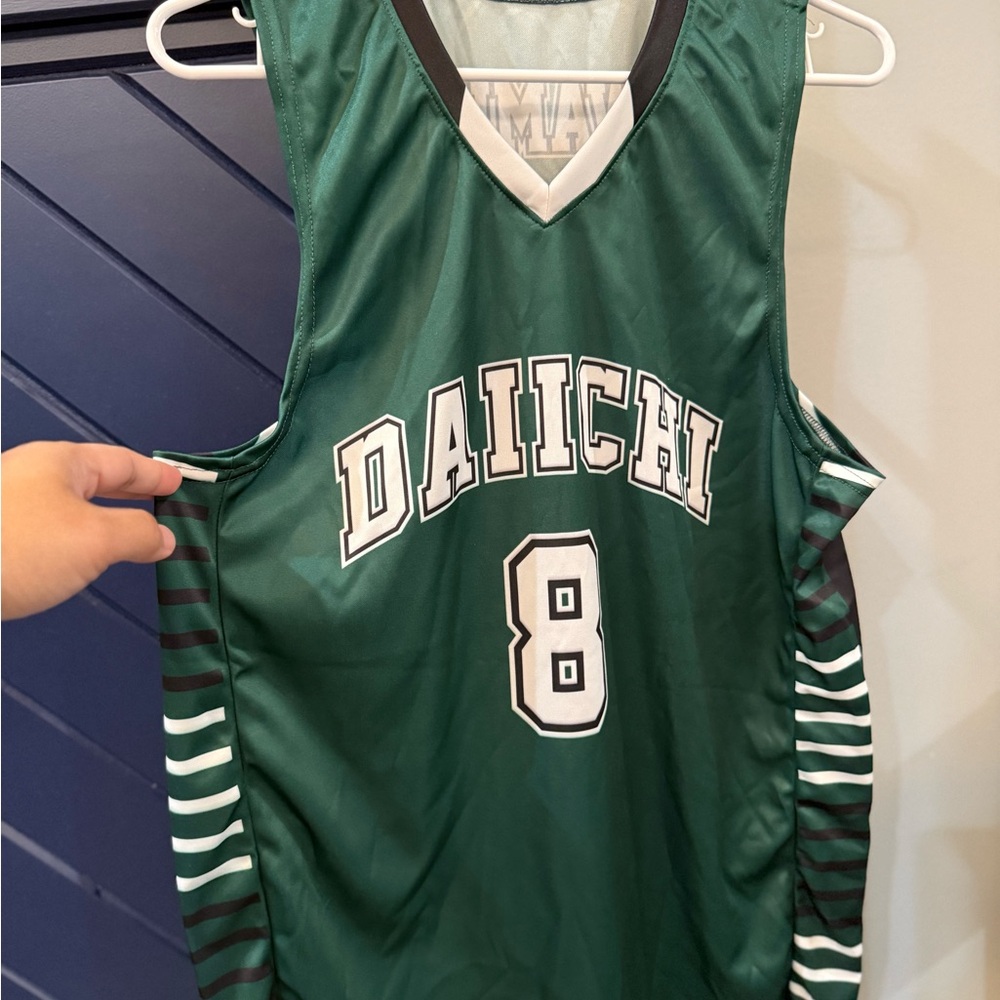 Green Daiichi Basketball Jersey